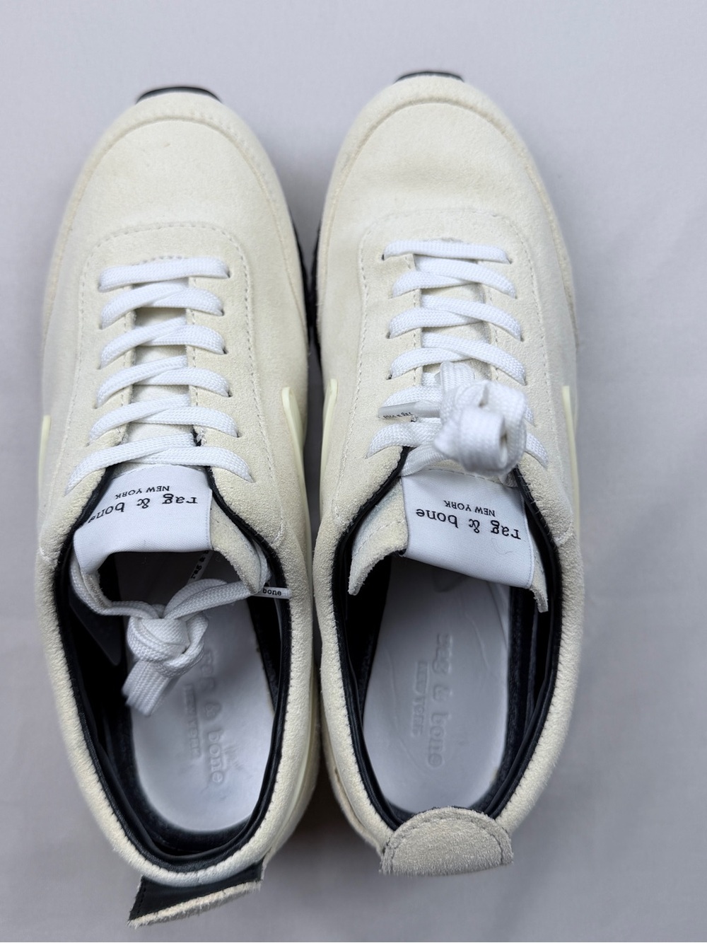 rag & bone Retro Runner Cream color Sneakers - Picture 3 of 12